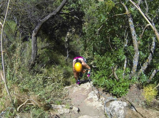 Ascendiendo por la ferramarra